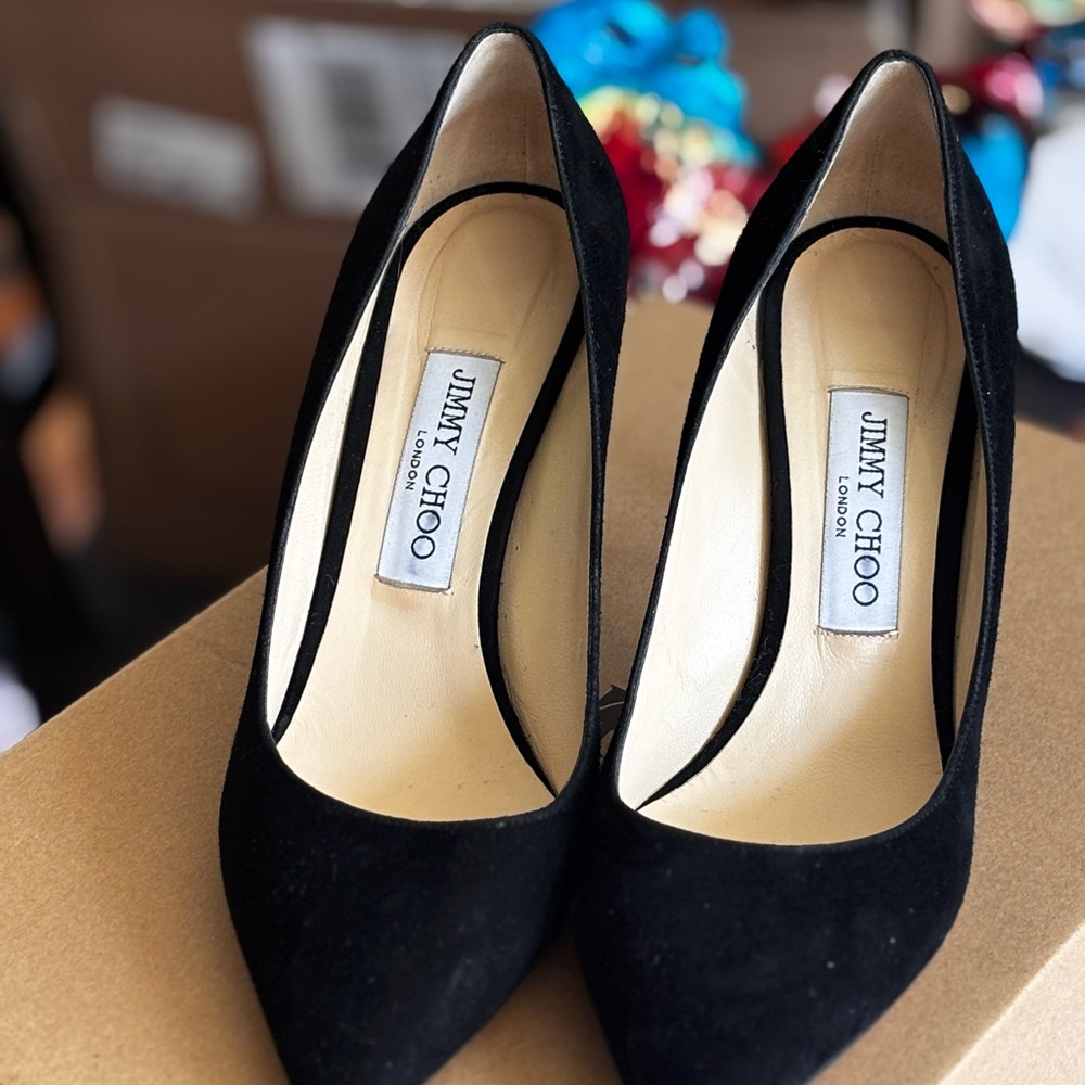 Jimmy Choo Classic Black Heels
